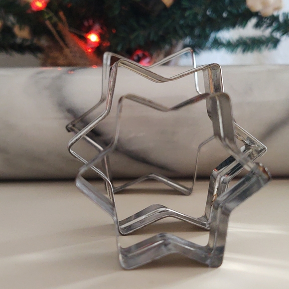 Cookie Cutters Set of FOUR 4 Star of David Hanukkah Baking - Picture 8 of 13